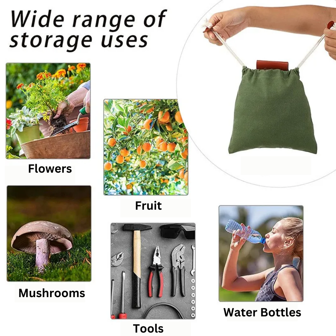 LeatherLux Utility Foraging Pouch