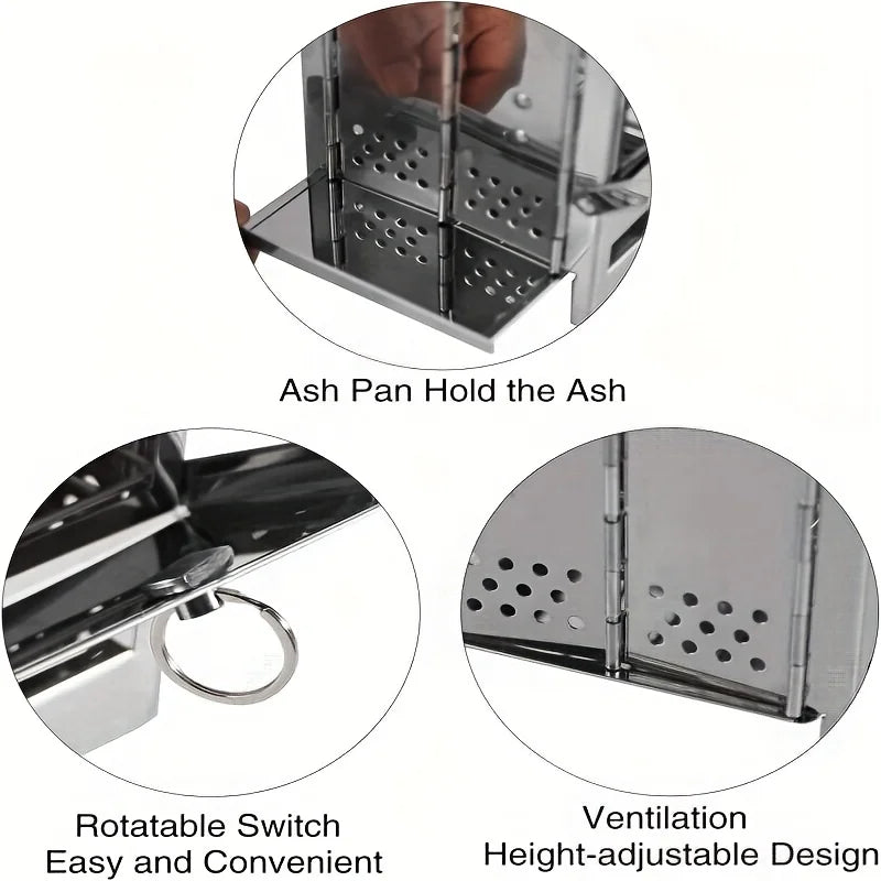 FieldFire Portable Outdoor Grill