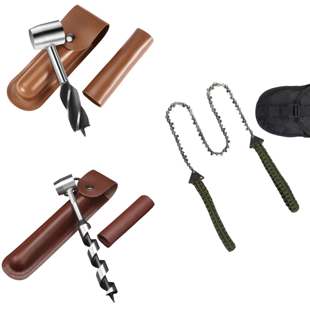Compact Auger and Saw Kit