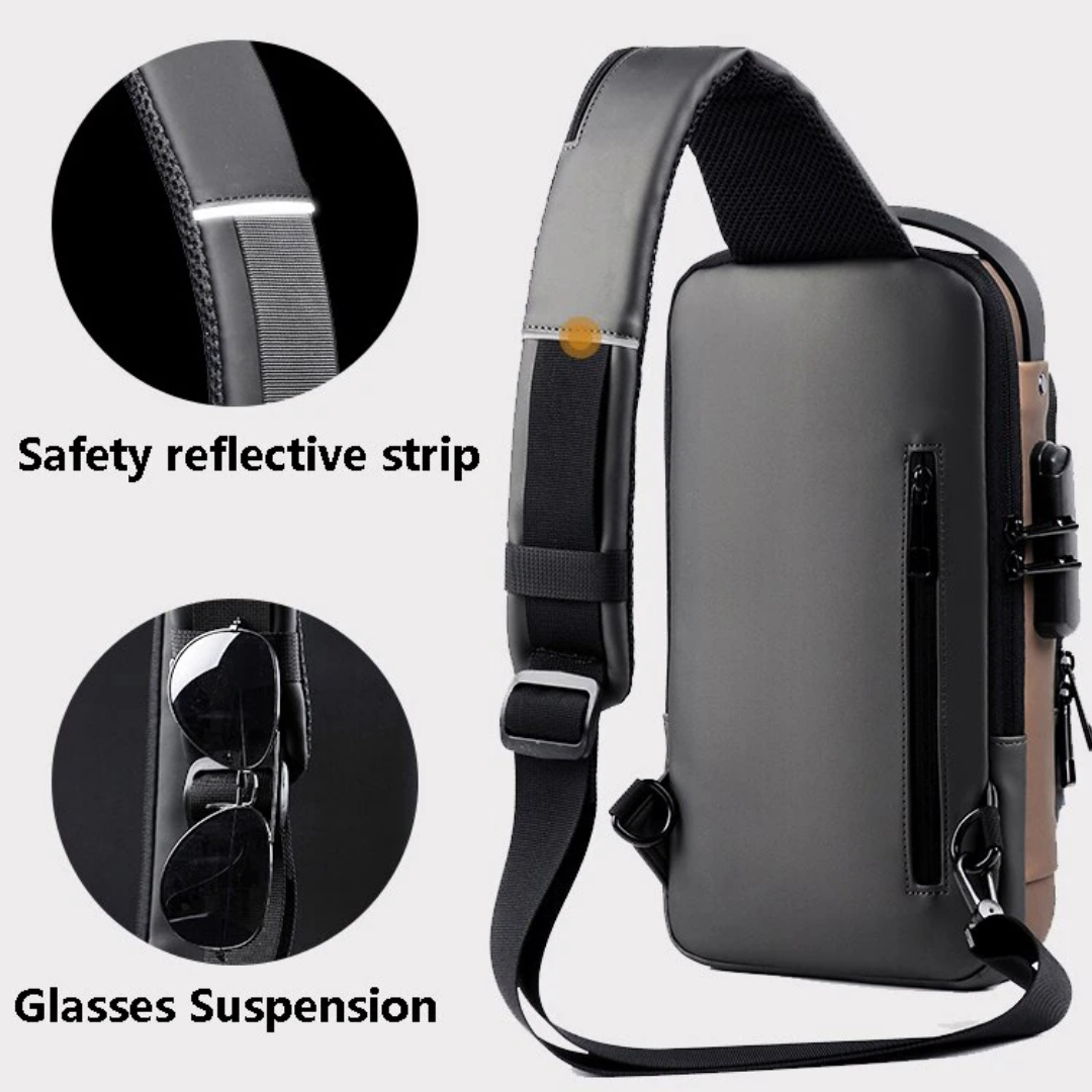 SecureCarry™ Anti-Theft Sling Bag