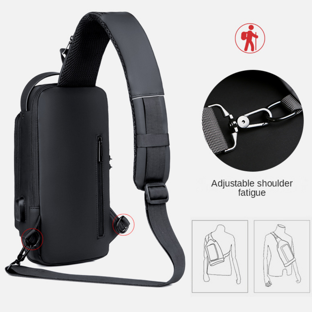 SecureCarry™ Anti-Theft Sling Bag