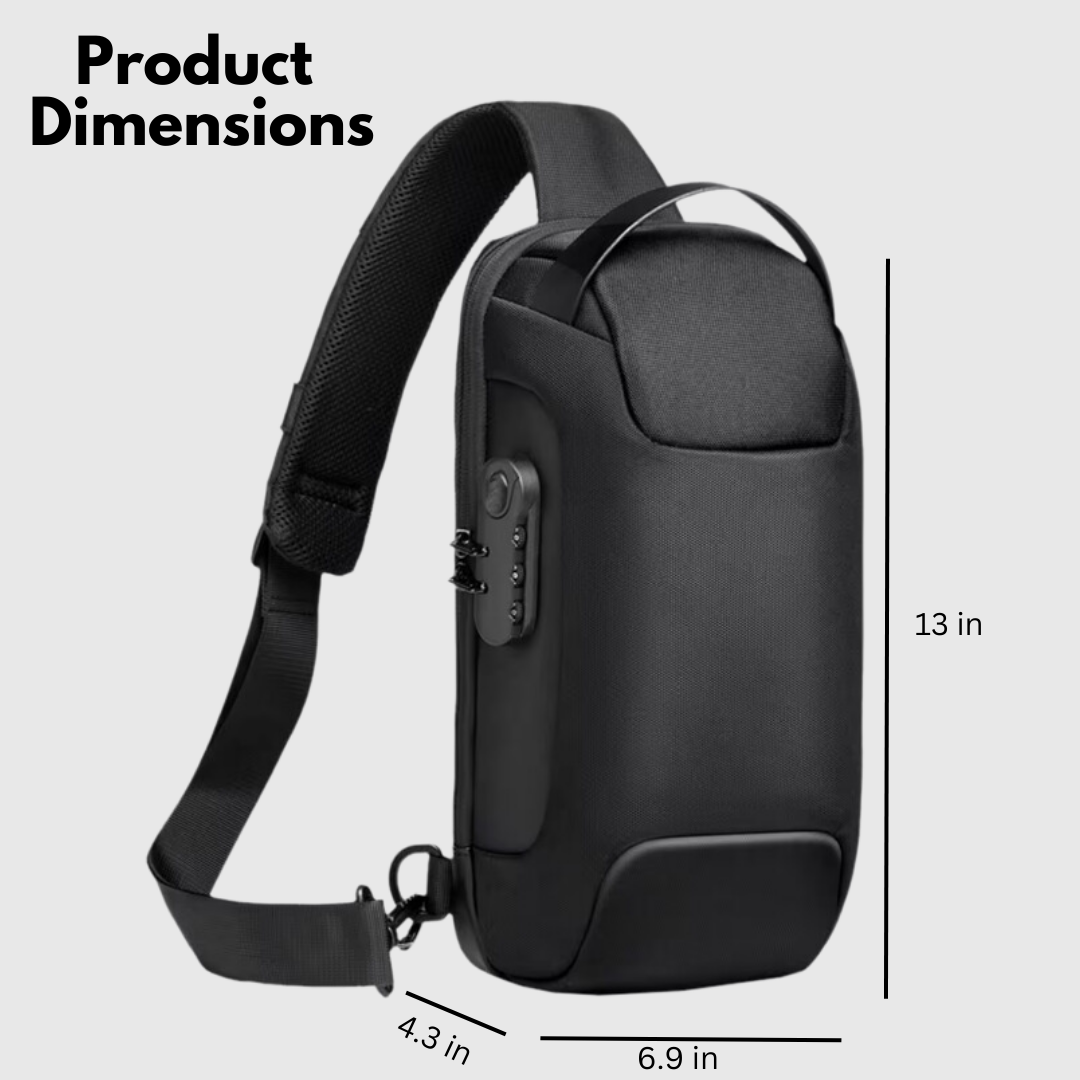 SecureCarry™ Anti-Theft Sling Bag