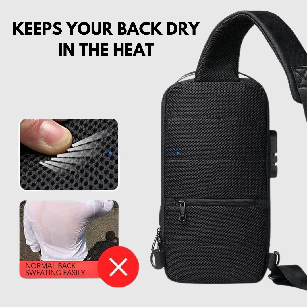 SecureCarry™ Anti-Theft Sling Bag