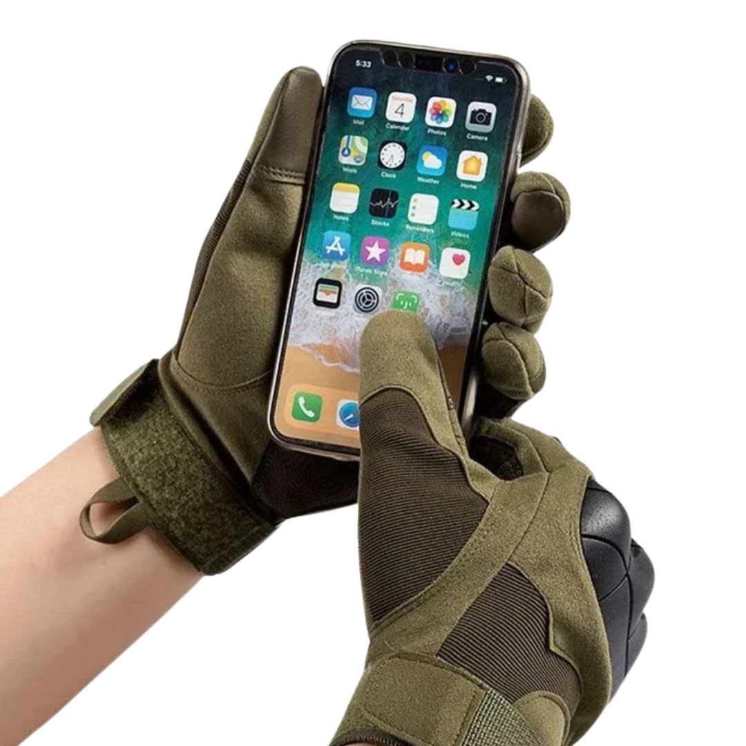 Tactical Gloves and Belt Duo