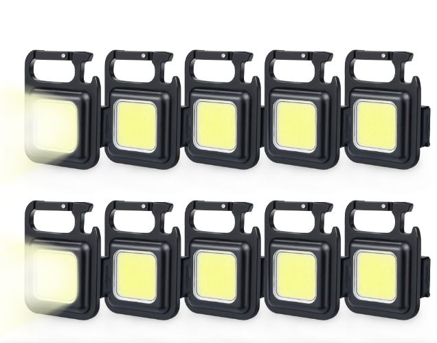 Multifunction COB LED Mini Flashlight