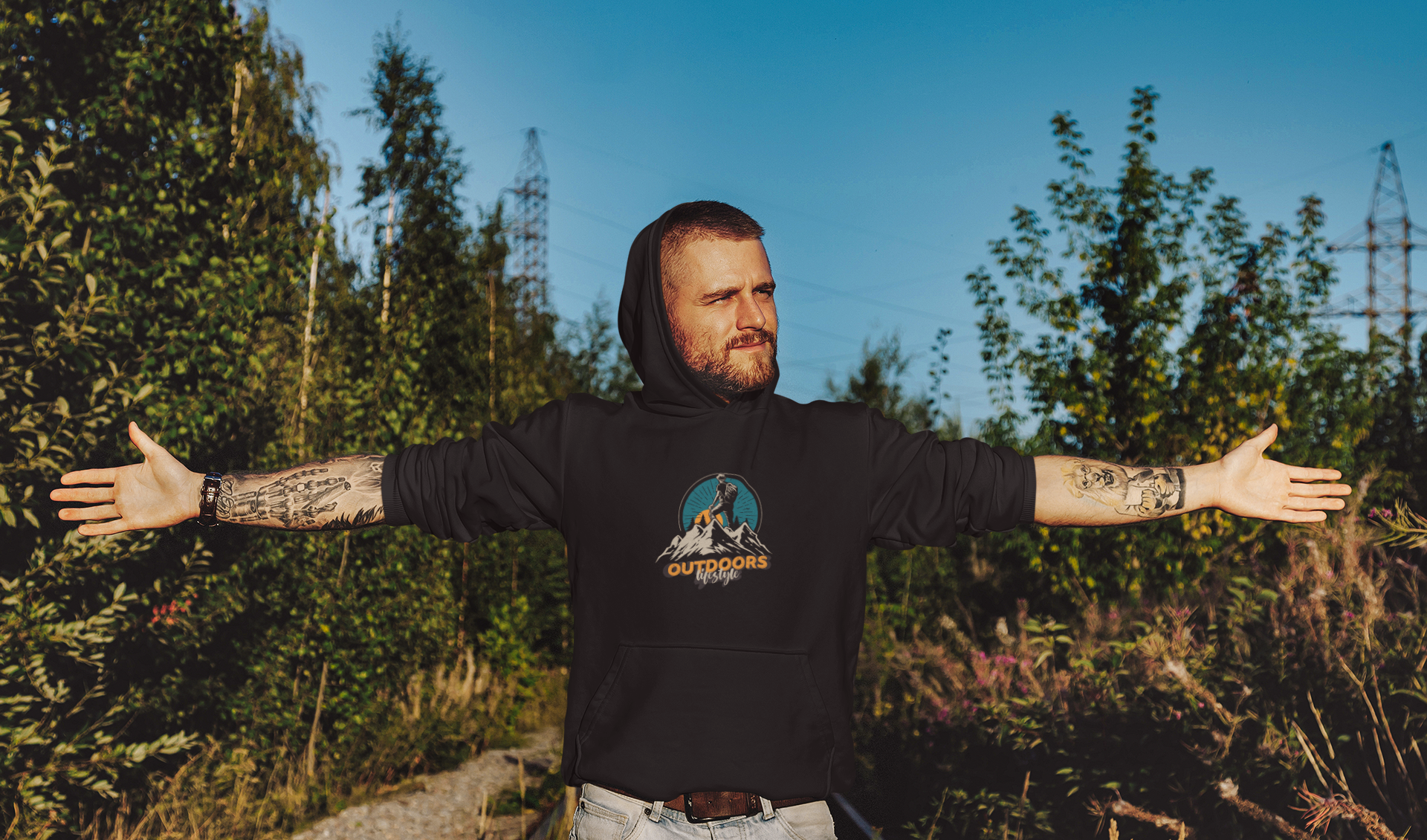 Outdoors Lifestyle Hoodie